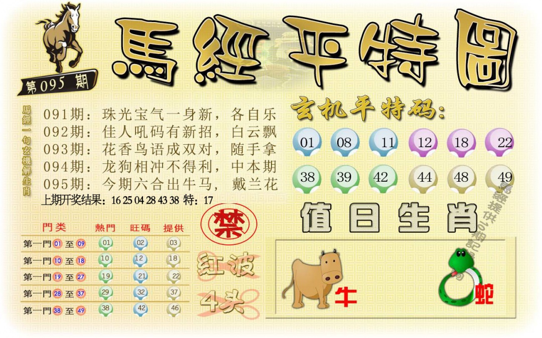 095期马经平特图[图]