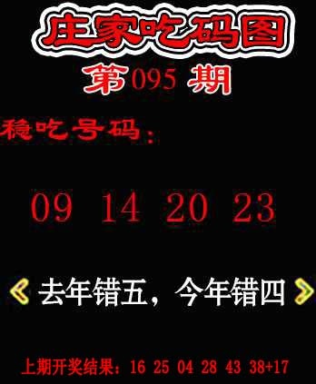 095期庄家吃码图[图]